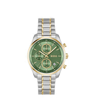 Load image into Gallery viewer, BOSS Grand Tour Multifunction Watch with Green Dial
