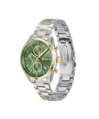 BOSS Grand Tour Multifunction Watch with Green Dial