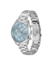 Load image into Gallery viewer, BOSS Grand Tour Multifunction Watch with Light Blue Dial
