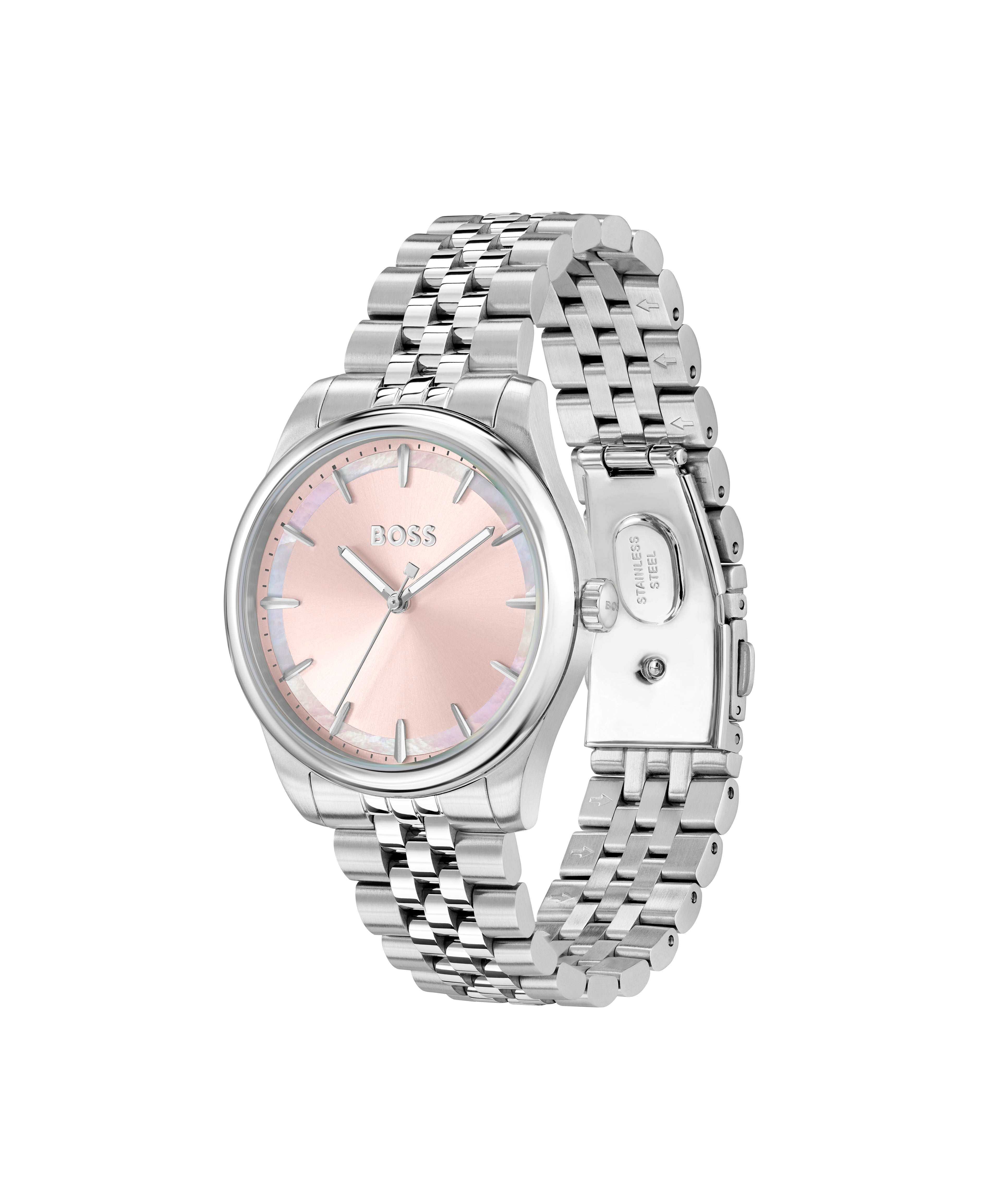 Ladies BOSS Graceful Stainless Steel Watch