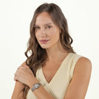 Ladies BOSS Graceful Mina Silver Bracelet Watch