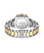 Gents BOSS Runner Chronograph Bi Colour Bracelet Watch