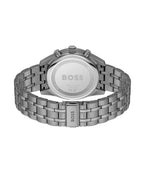 Gents BOSS Skytraveller Chronograph Grey IP Bracelet Watch