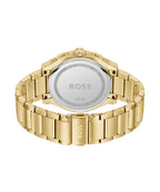 Gents BOSS Peak Chronograph Yellow Beige IP Watch