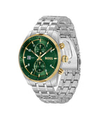 Gents BOSS Skytraveller Chronograph Watch with Dark Green Dial