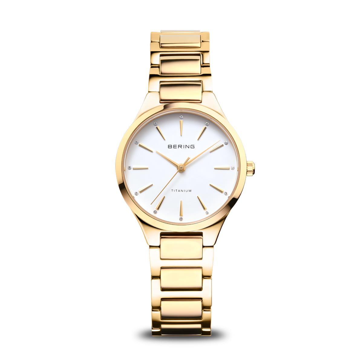 BERING Titanium Gold Ladies Watch 15630-734