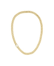 Load image into Gallery viewer, BOSS Caly Light Yellow Gold IP Necklace
