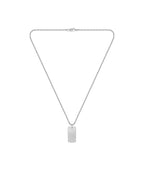 Gents BOSS Devon Box Chain Stainless Steel Necklace