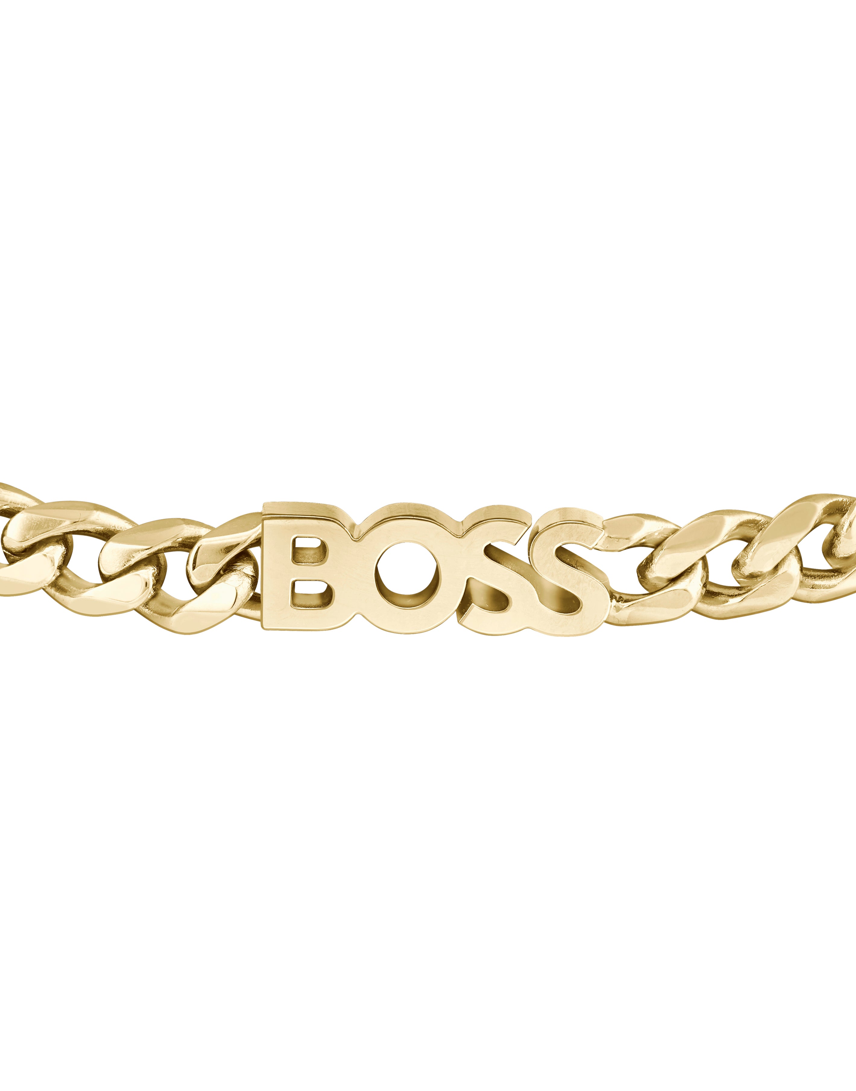 Ladies BOSS Kassy Light Gold IP Bracelet