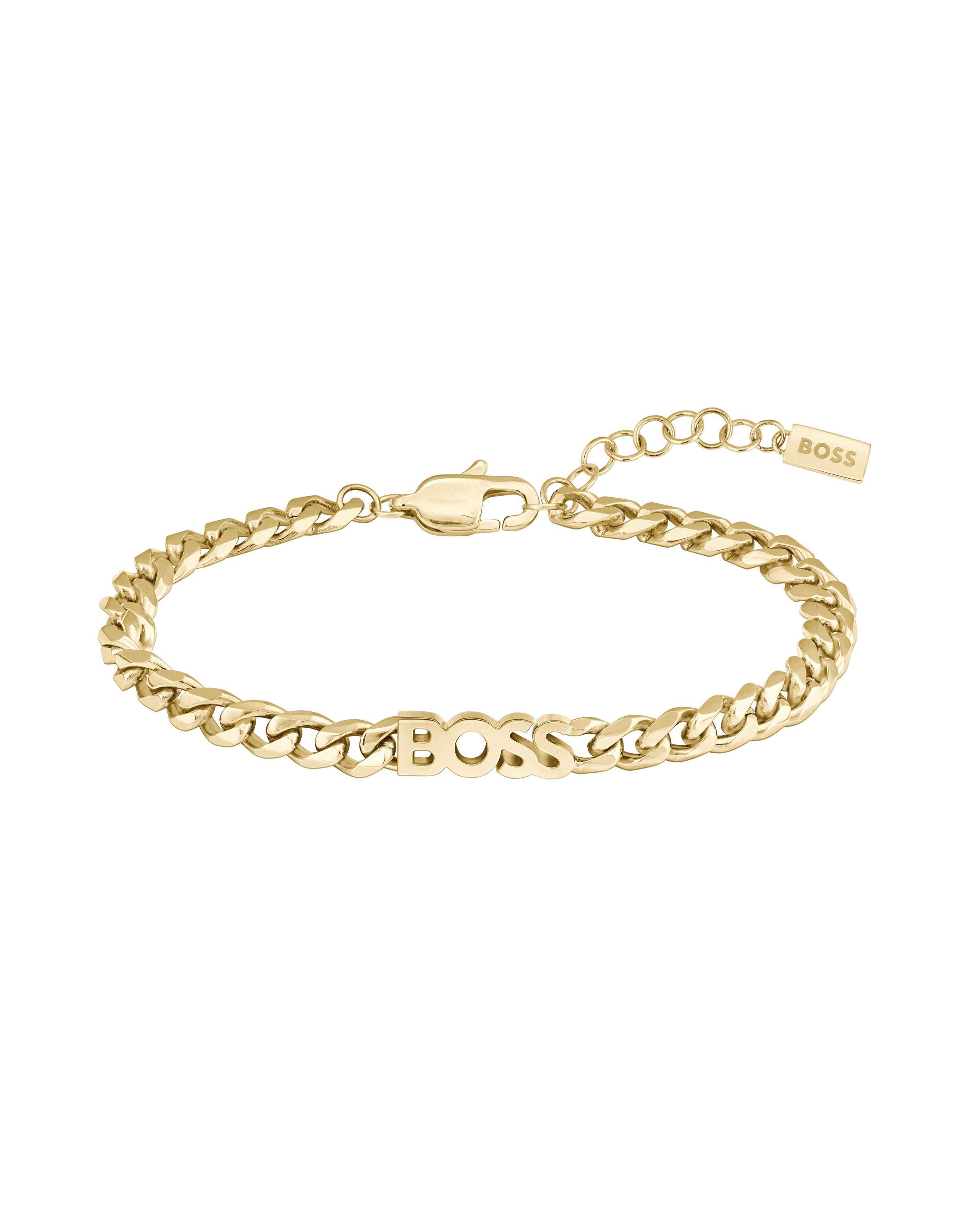 Ladies BOSS Kassy Light Gold IP Bracelet