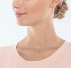 GeoCUBE¨ Iconic Chain earrings pale blue pink