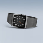 BERING Rectangle, Grey Dial, Solar Watch 16433-377
