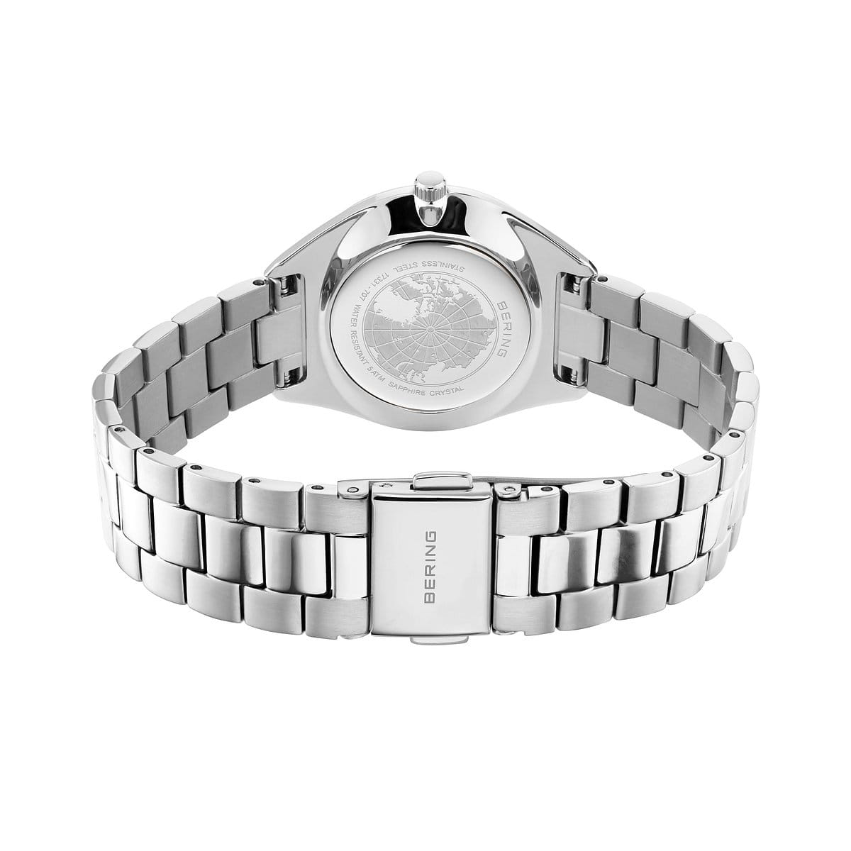 Bering Solar Silver Ladies Mother of Pearl watch 17331-707