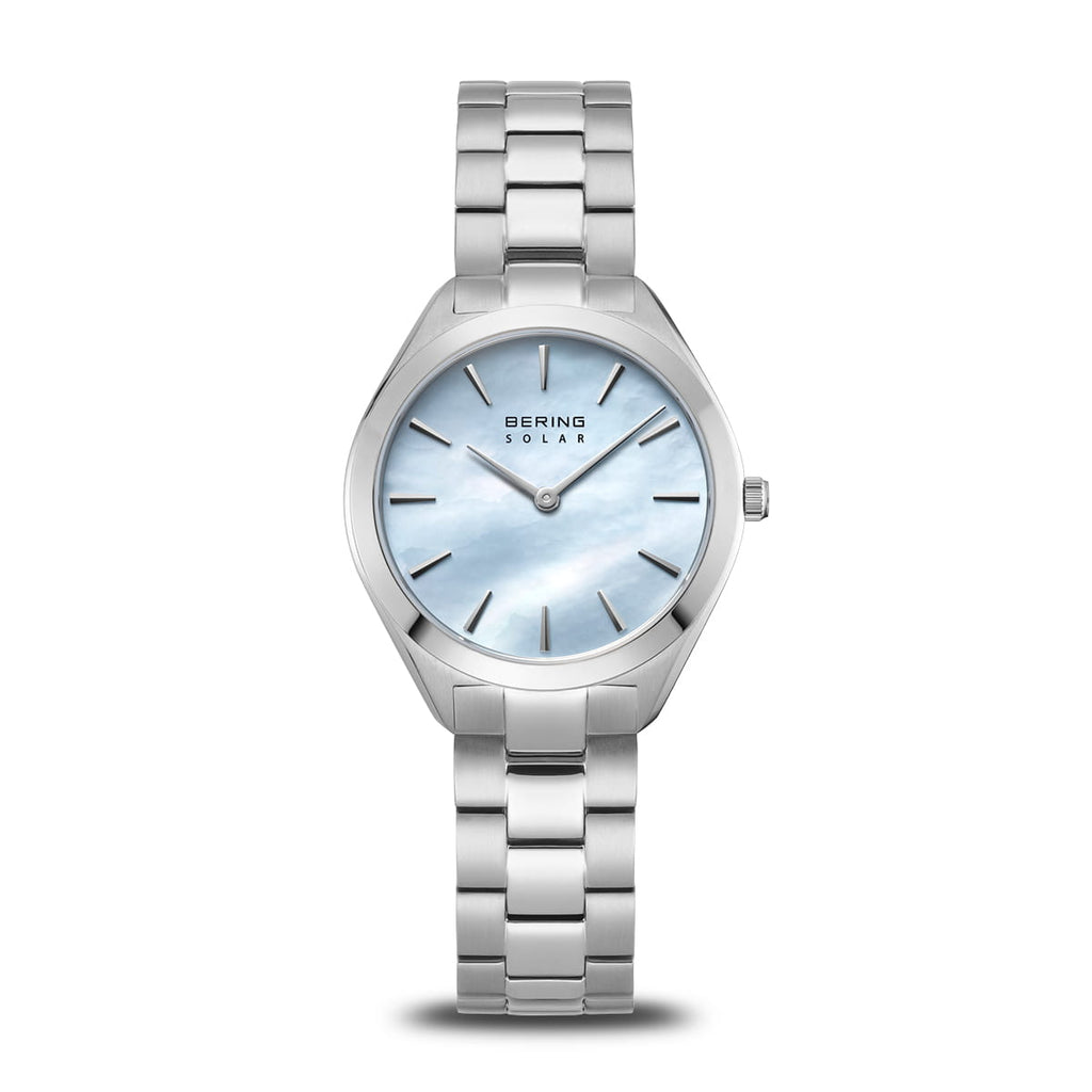 Bering Solar Silver Ladies Mother of Pearl watch 17331-707