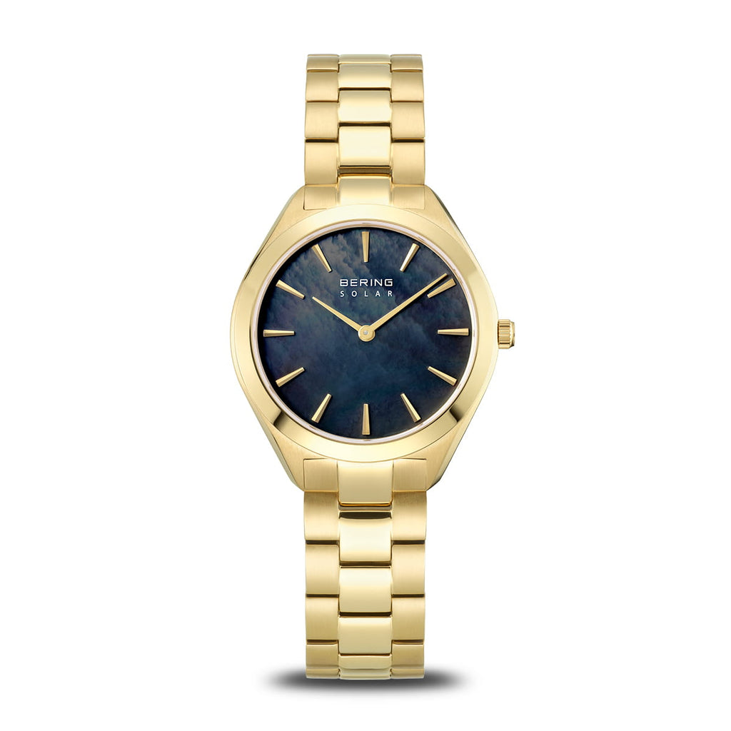 Bering Solar Gold Ladies Mother of Pearl watch 17331-732