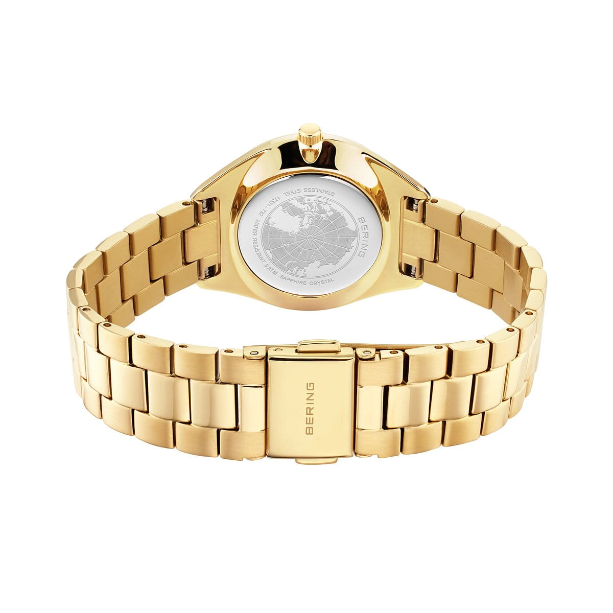 Bering Solar Gold Ladies Mother of Pearl watch 17331-732