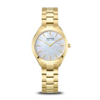 Bering Solar Gold Ladies Mother of Pearl watch 17331-734