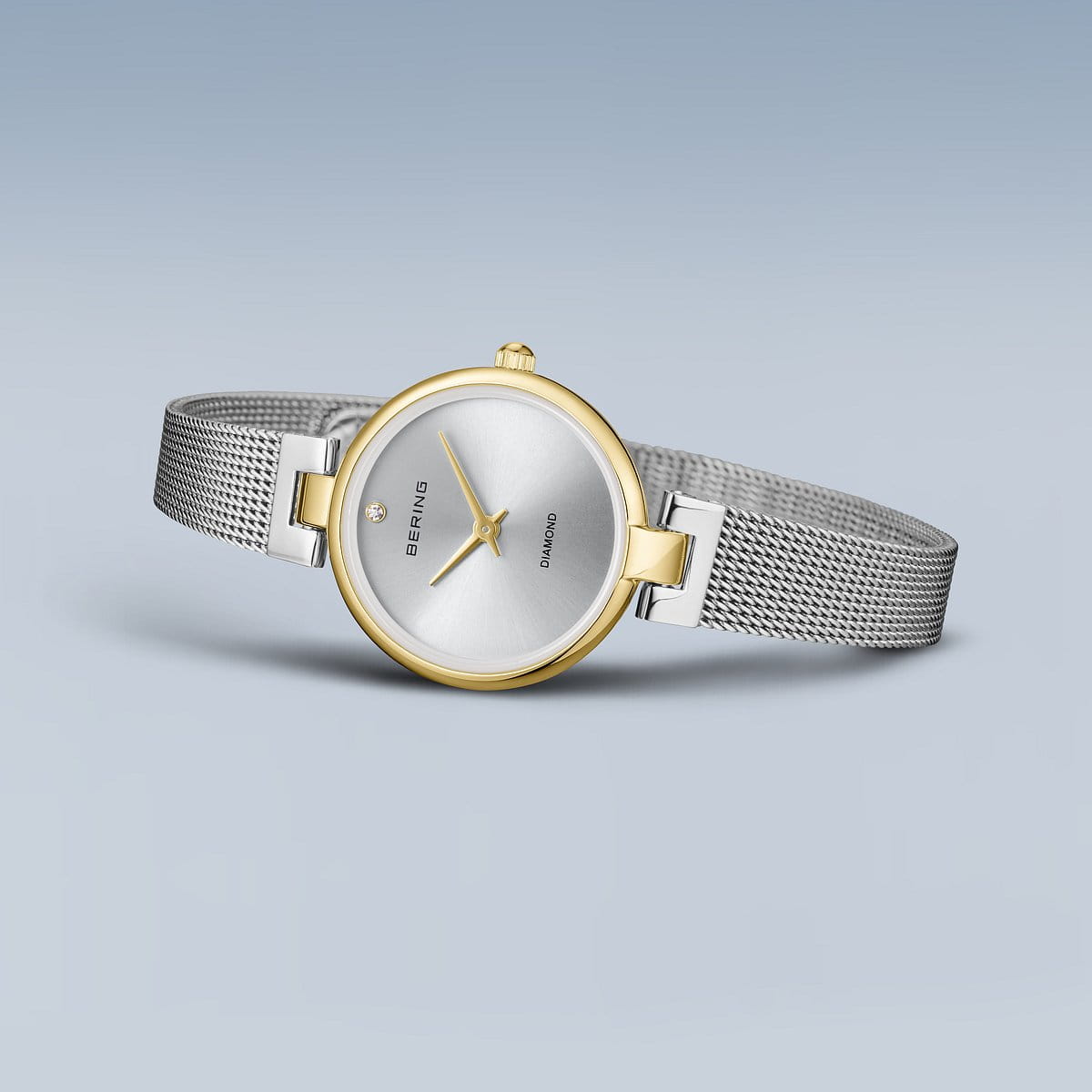 Bering The 15th Anniversary Diamond Watch and Bracelet Set