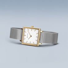 Load image into Gallery viewer, BERING Ladies, Square Dial, Two-tone Watch 18226-010
