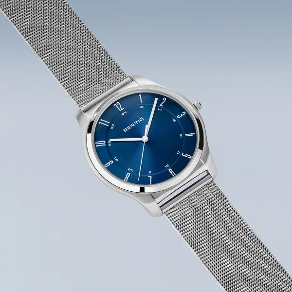 BERING Ultra Slim Blue Watch 18340-307