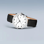 Titanium Bering White Face Watch 18634-404
