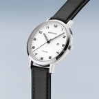 Titanium Bering White Face Watch 18634-404