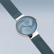 Load image into Gallery viewer, BERING Ladies Blue Watch 19031-308
