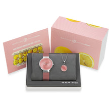 Load image into Gallery viewer, BERING Ladies Watch Set Pink Face 19031-989-GWP
