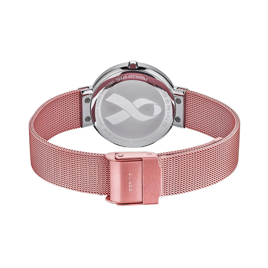 BERING Ladies Watch Set Pink Face 19031-989-GWP