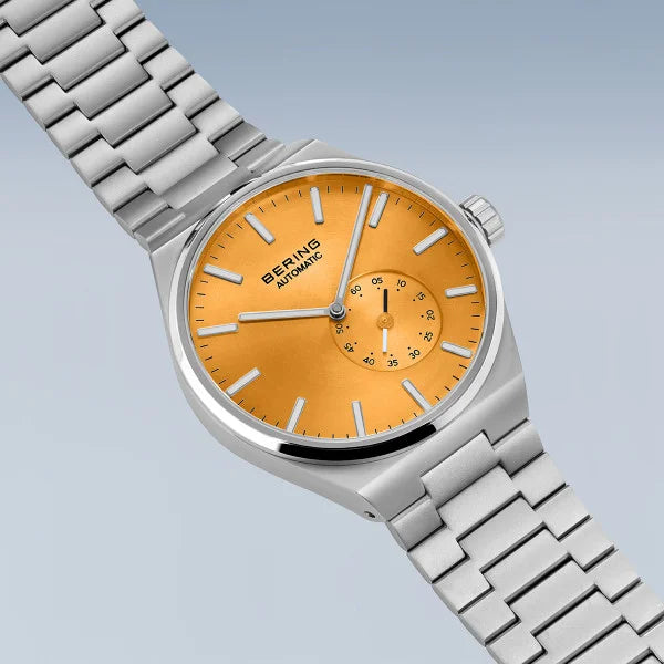 BERING Automatic Orange Watch 19441-701