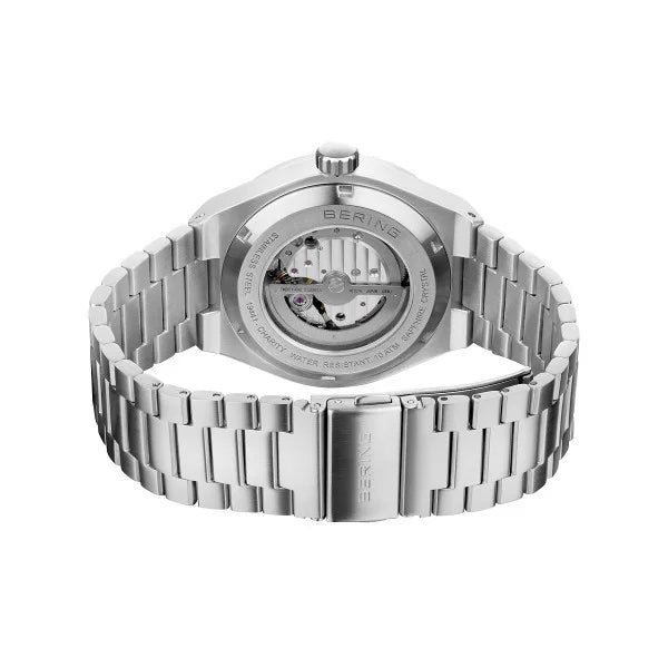 BERING Automatic Light Blue Watch 19441-Charity