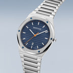 BERING Steel Blue Watch 19742-707