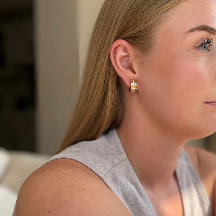 Cachet Fidelity Gold Earrings
