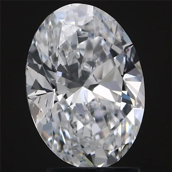 2.22ct Oval Lab Grown Diamond (Colour D, Clarity SI1, IGI Certified)