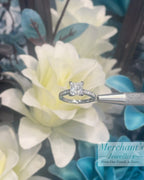 Platinum 2.29tct Princess Cut LAB Diamond Ring - GIA CERTIFIED