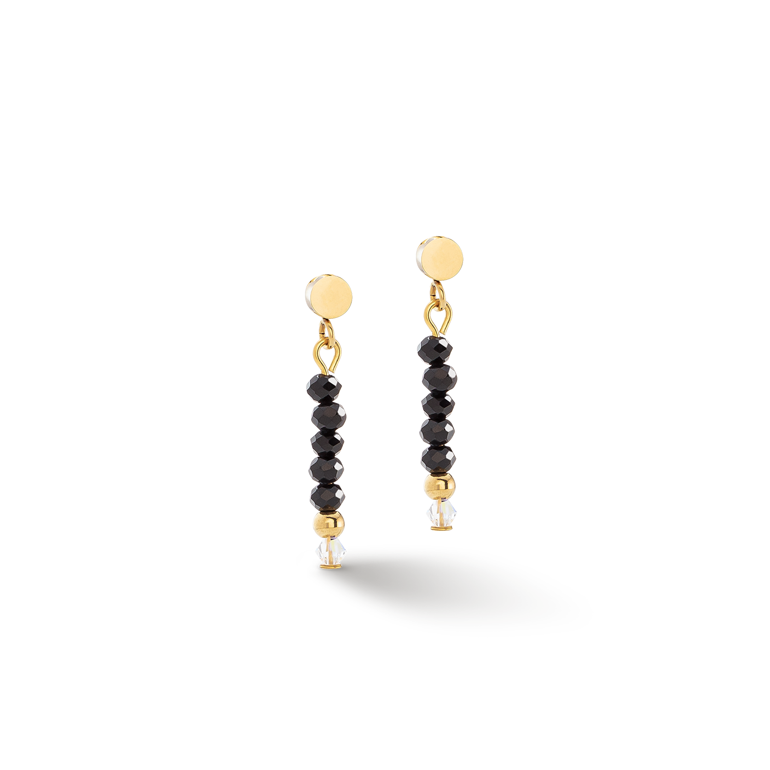 Little Twinkle earrings Gold-Black