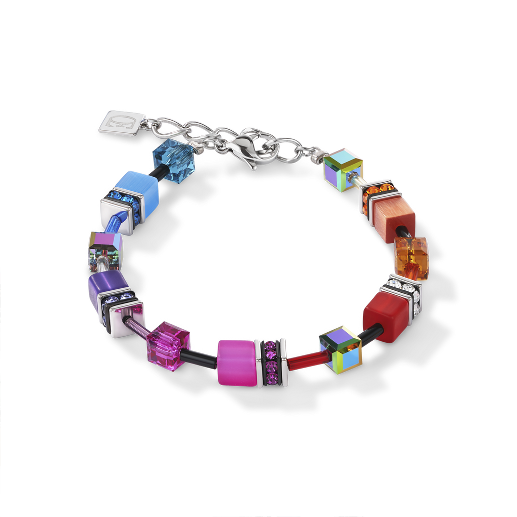 GeoCUBE® Bracelet Multicolour Rainbow