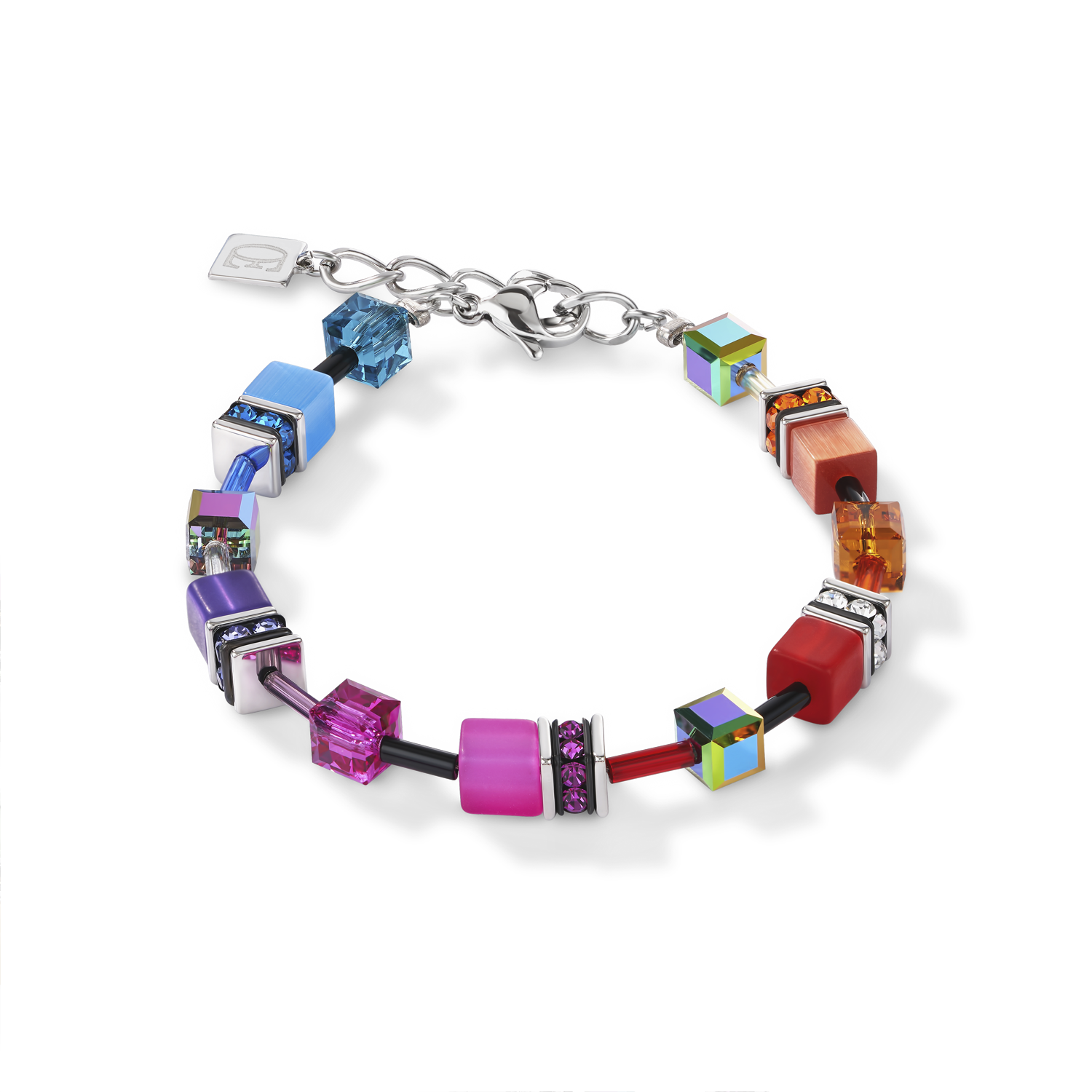 GeoCUBE® Bracelet Multicolour Rainbow
