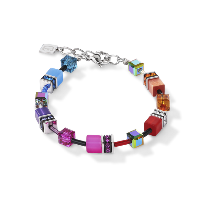 GeoCUBE® Bracelet Multicolour Rainbow