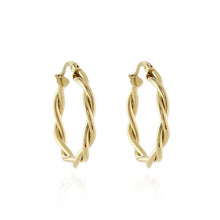 Load image into Gallery viewer, Olena Gold Hoop Earrings
