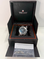 Pre-Owned Tag Link Chronograph Box and Papers