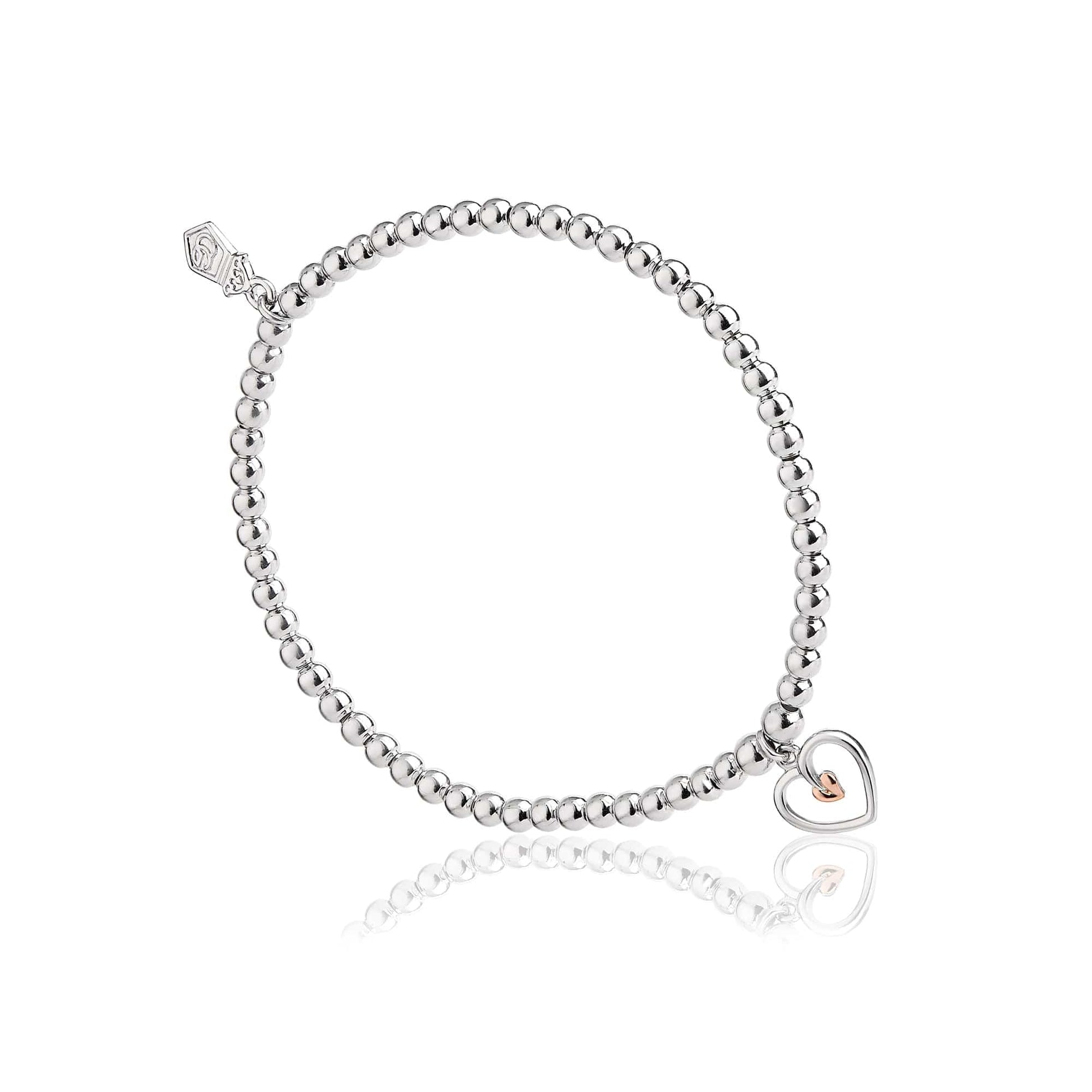 Clogau® Tree of Life® Sterling Silver Heart Affinity Bracelet