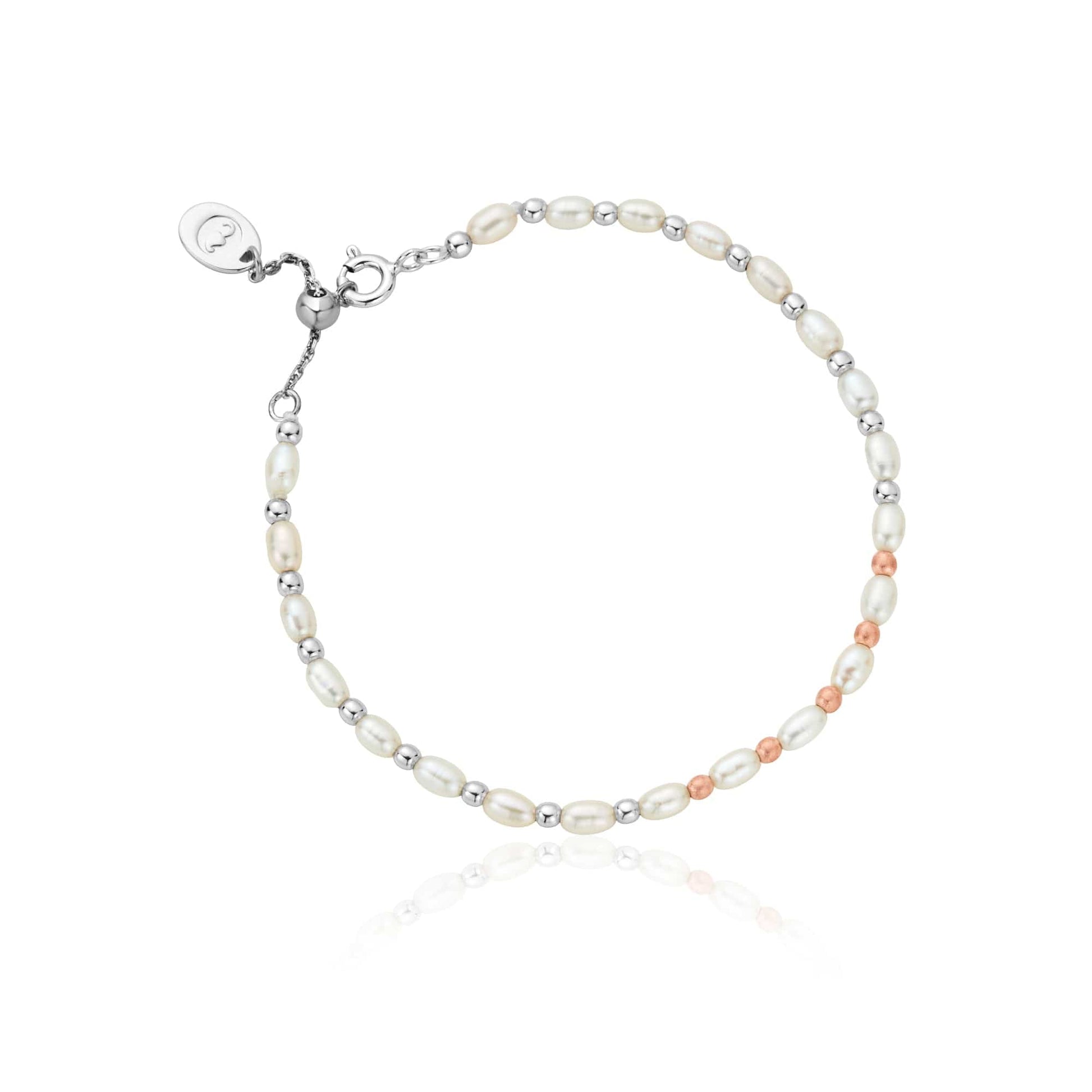 Clogau® Nature's Wonder Sterling Silver Beachcomber Bracelet with Pearls