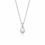 Clogau® Nature's Wonder Sterling Silver Beachcomber Pendant with Pearl