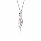 Clogau® Nature's Wonder Sterling Silver Waterfall Pendant with Topaz