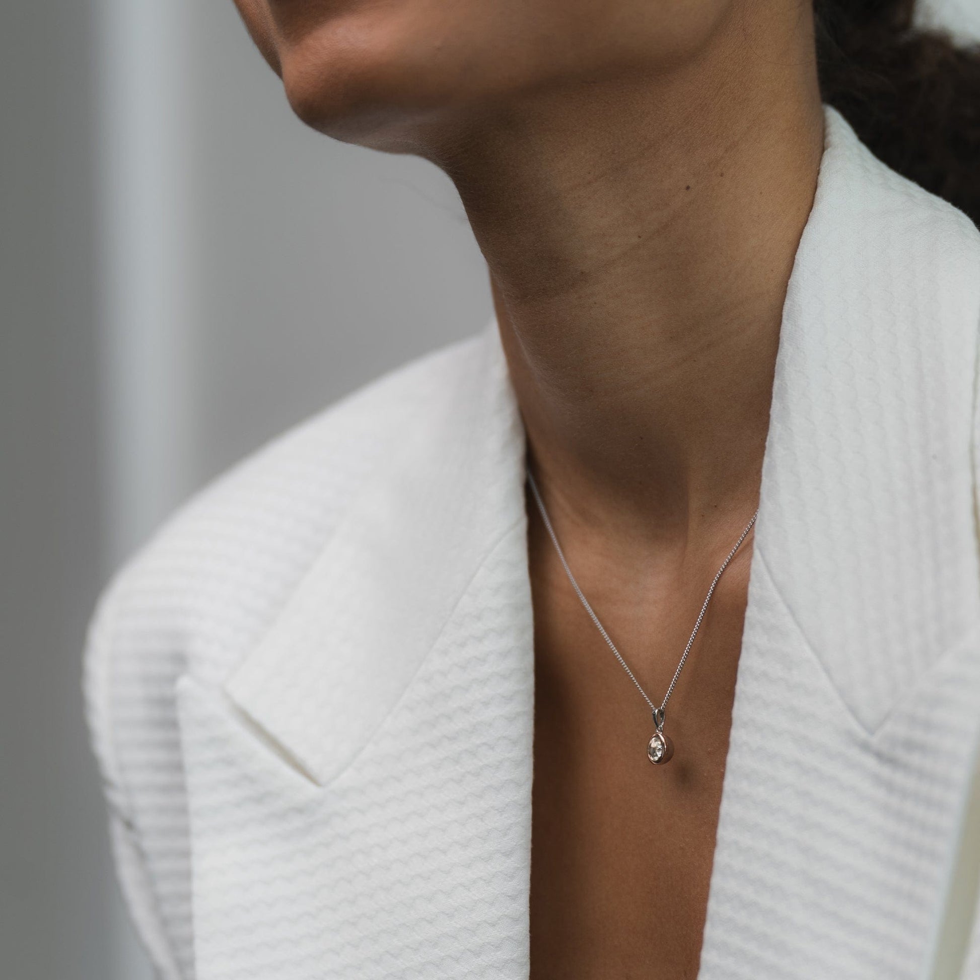 Clogau® Celebration Sterling Silver Single Stone Pendant with Topaz