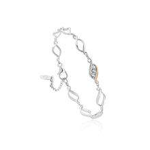 Load image into Gallery viewer, Clogau® Past Present and Future Silver Multi-Link Bracelet
