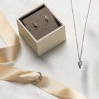 Clogau® Past Present Future® Sterling Silver Earrings with Topaz