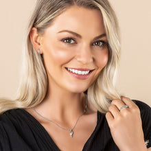 Load image into Gallery viewer, Clogau® Past Present Future® Sterling Silver Ring with Topaz

