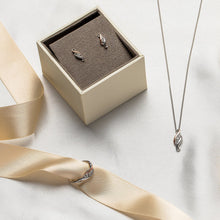 Load image into Gallery viewer, Clogau® Past Present Future® Sterling Silver Ring with Topaz
